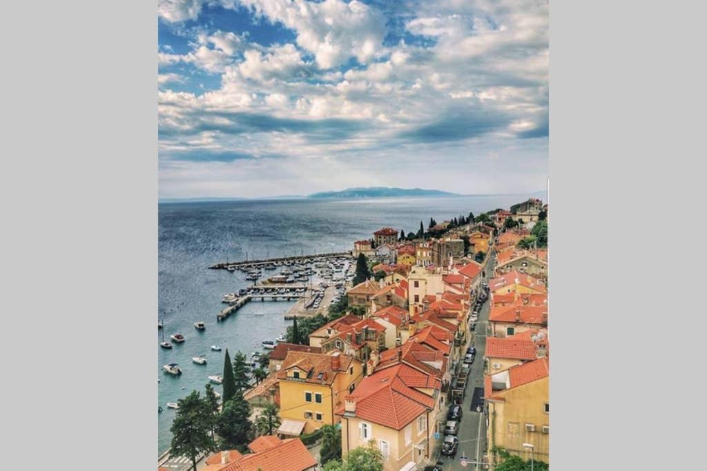 Apartman Volosko Abbazia Esterno foto